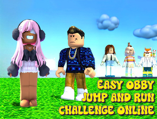 Spil Let Obby Jump and Run Challenge Online  online