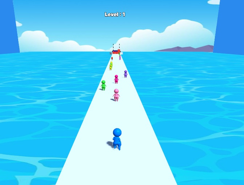 Spil Stickman Collect Run  online