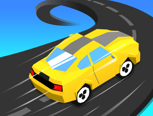 Spil Merge racer stunts bil  online