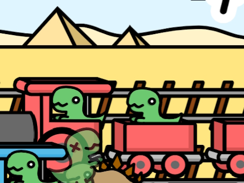 Spil Jernbane Dino  online