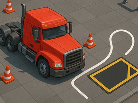 Spil Truck Simulator Extreme Park  online
