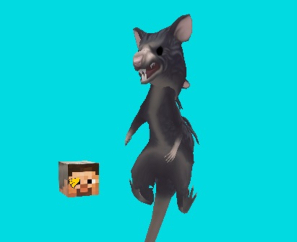 Spil Ratomilton Spinning Floppy Minecraft  online
