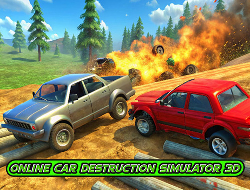 Spil Online bilødelæggelse simulator 3D  online