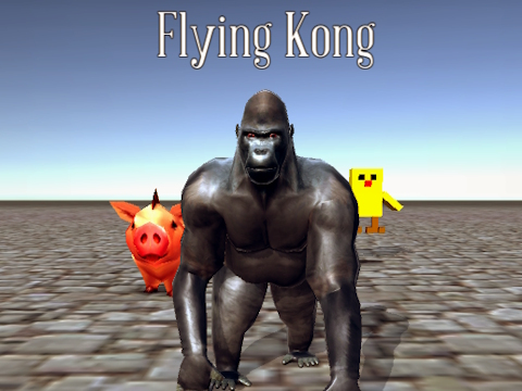Spil Flying Kong  online
