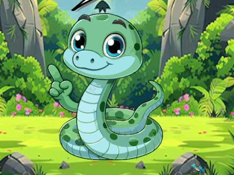 Spil Snake søger babyen  online