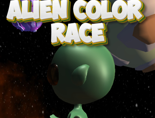Spil Alien Color Race  online