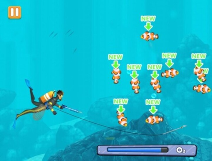 Spil Fisk skyder fisk jæger  online