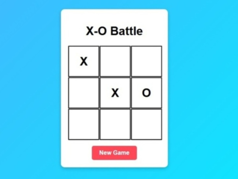 Spil X O Battle  online