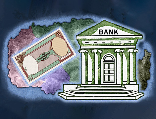 Spil Den forfalskede bank  online