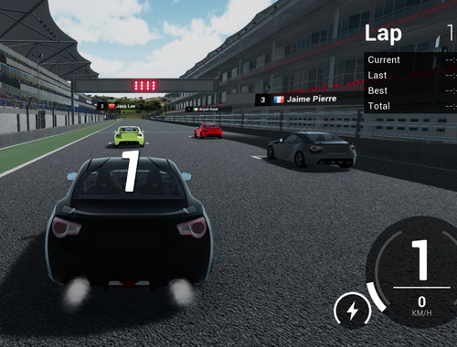 Spil Ægte GT Racing Simulator  online