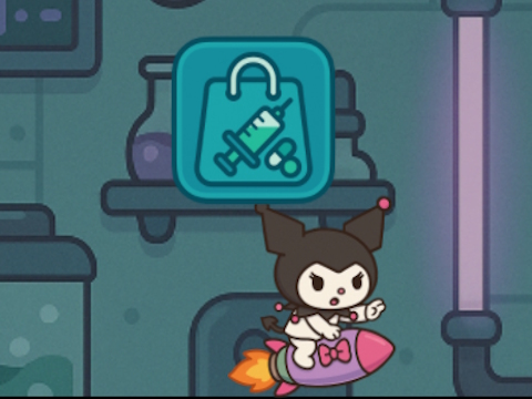 Spil Kitty Kuro Lab Escape  online