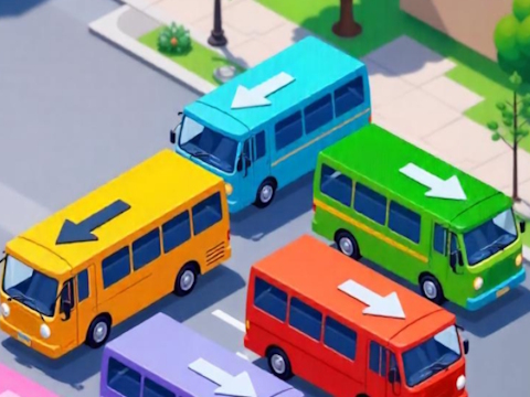 Spil Crazy Bus Car Jam Parking  online