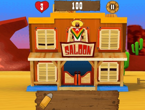 Spil Saloon røveri  online