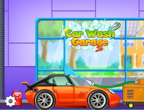 Spil Bilvask garage  online