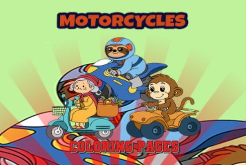 Spil Motorcykelfarvelægningssider  online