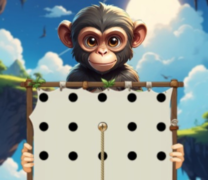 Spil Monkey puslespil  online
