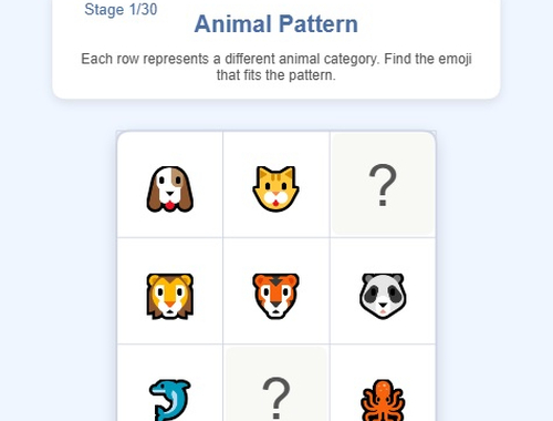 Spil Emoji sorterer 30  online