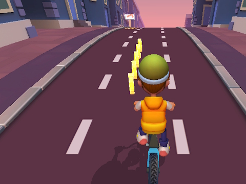 Spil Paper Boy Race Running Game  online