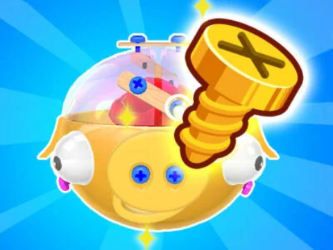 Spil Skrue Master 3D: Pin puslespil  online
