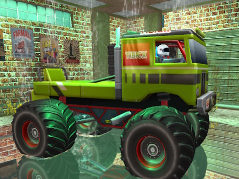 Spil Realistisk monstertruck offroad simulator  online