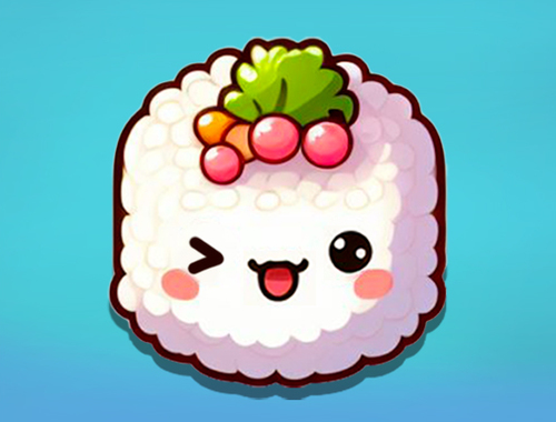 Spil Popping sushi  online