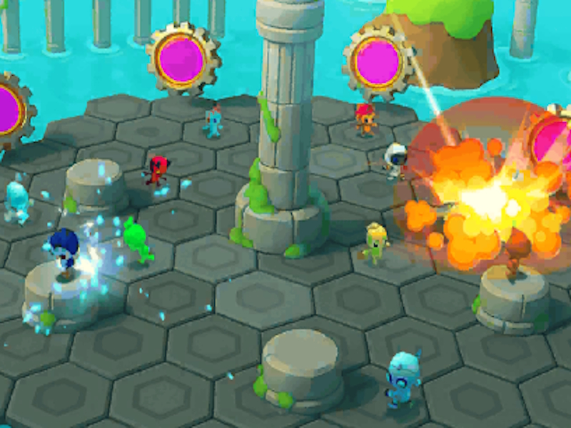 Spil Rumble Rush. io online