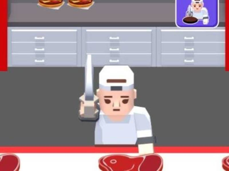 Spil Burger Cafe Idle Tycoon online
