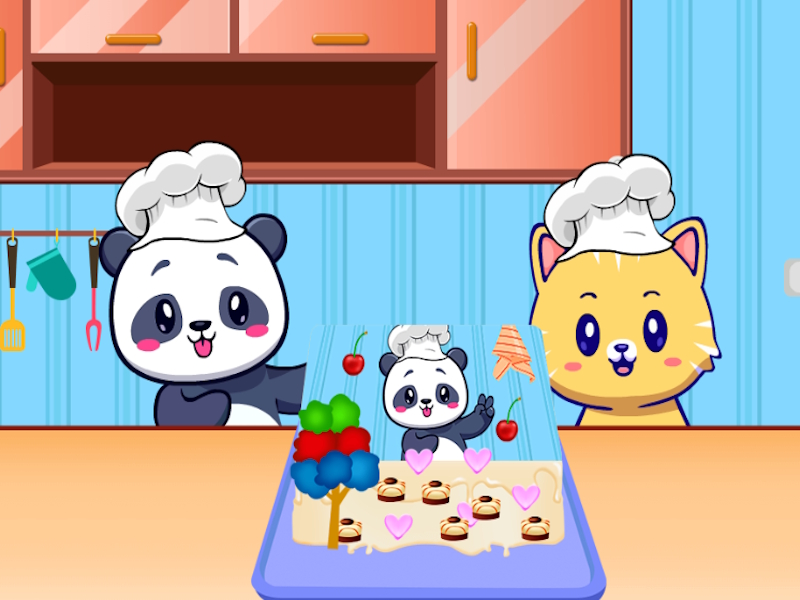 Spil Kid Cakes Maker Cooking Bakery online
