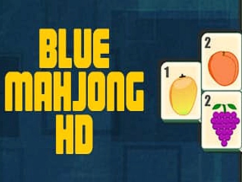 Spil Blå Mahjong online