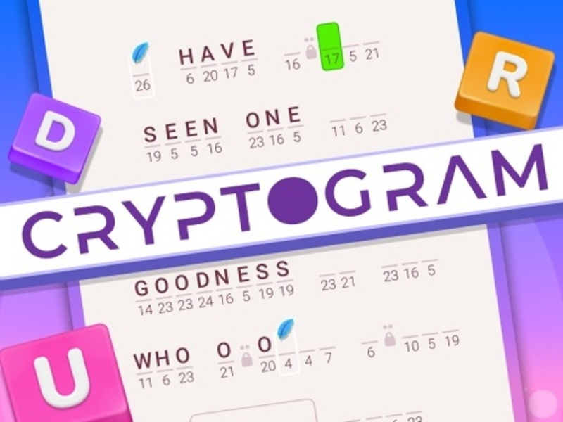 Spil Cryptogram: Word Brain Puzzle online