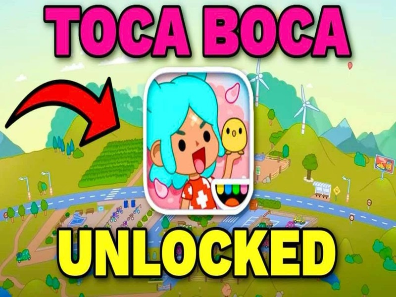 Spil Toca Boca Alt ulåst online