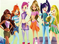 Spil Winx Club Puzzle Collection  online