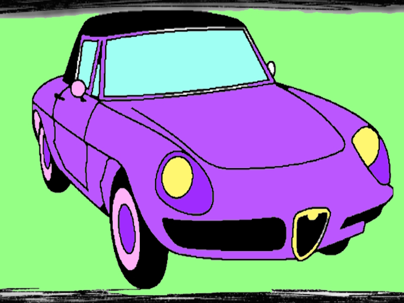 Spil Alfa Romeo farvelægning online
