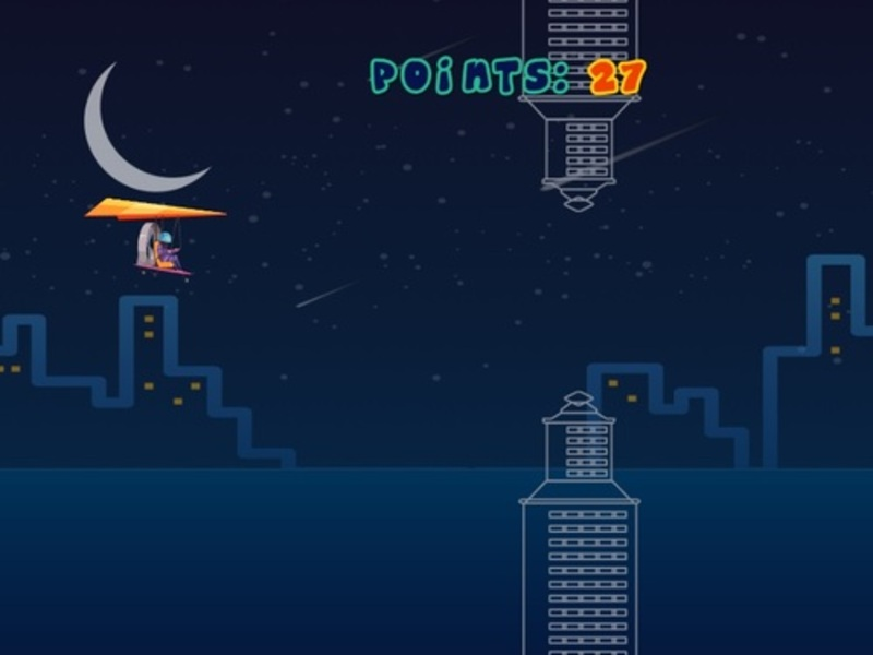 Spil Midnight Sky Runner online