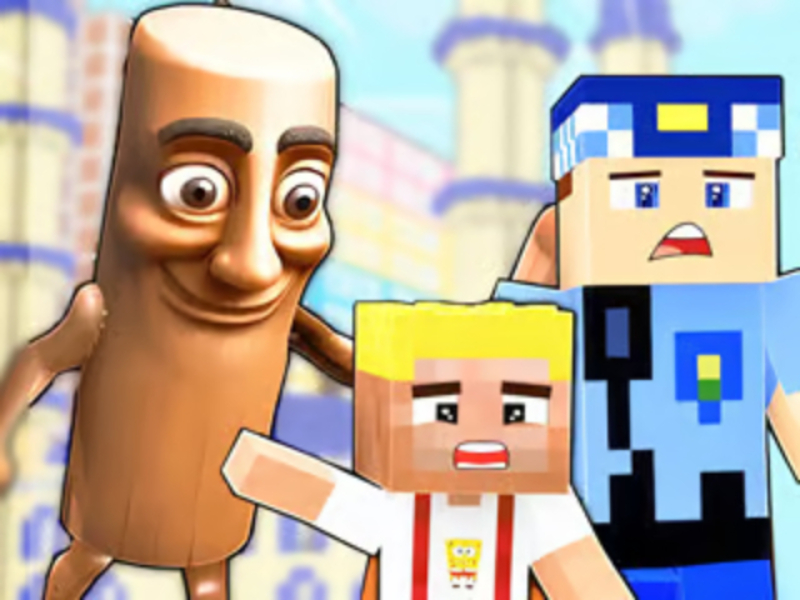 Spil Jigsaw-puslespil: Brainrot Minecraft Mod online