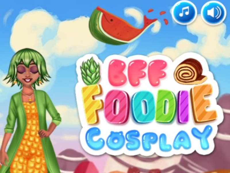 Spil BFF Foodie Cosplay online