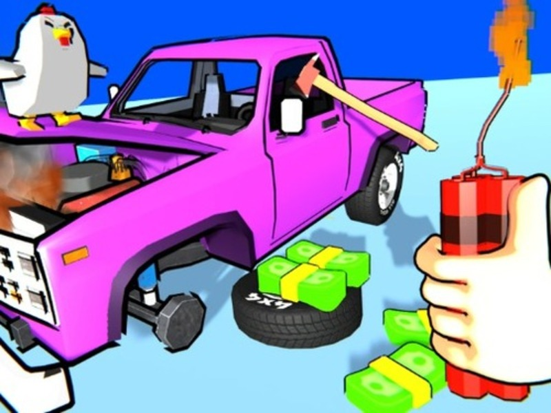 Spil Smash bilen i stykker! online