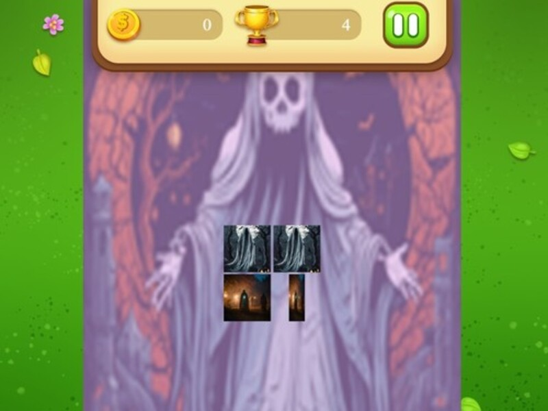 Spil Ghost Memory Match online