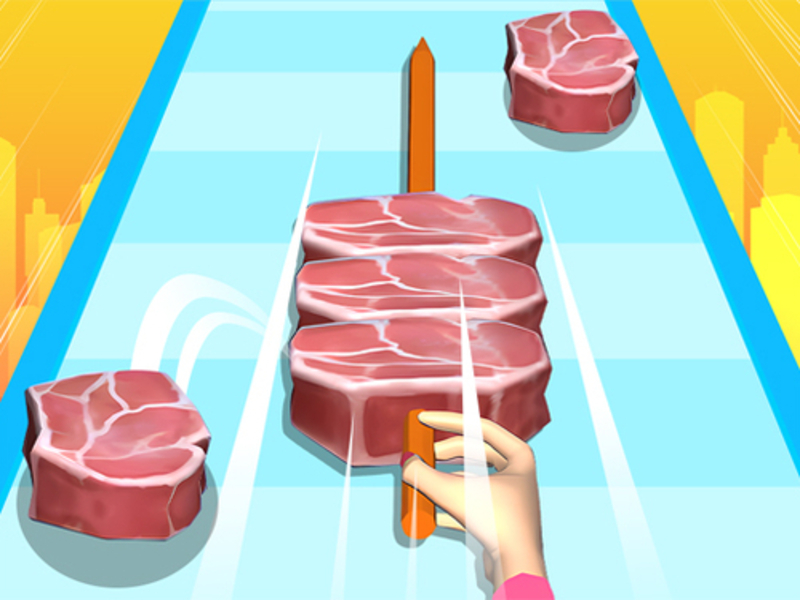 Spil BBQ Stack Run online