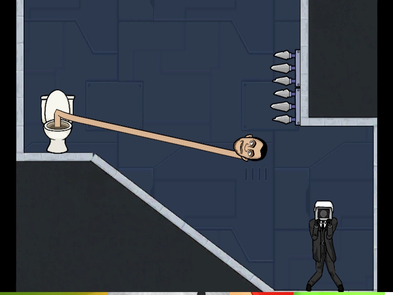 Spil Skibidi Toilet Move Face online