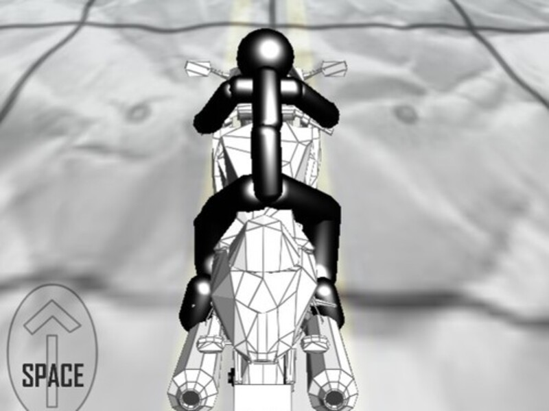 Spil Stickman zombie motorcykel racing online