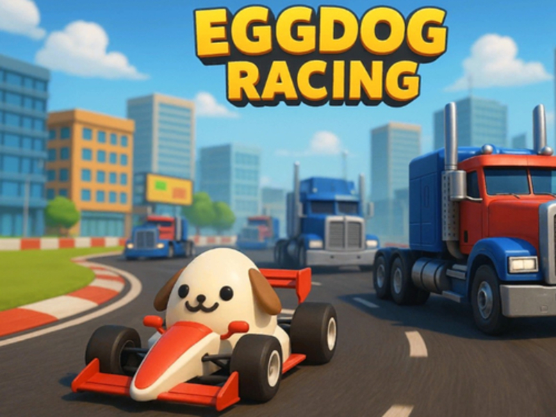 Spil Eggdog racing online