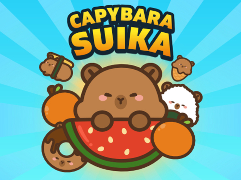 Spil Capybara Suika online