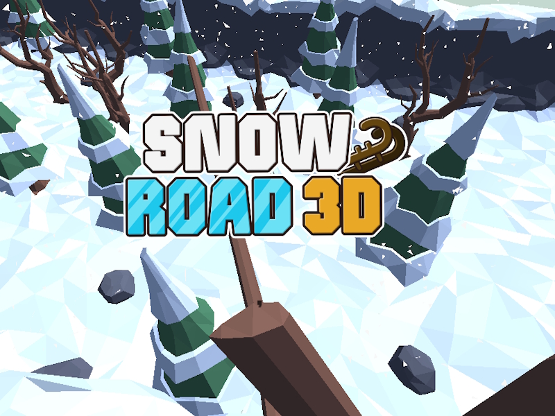 Spil Snow Road 3d online