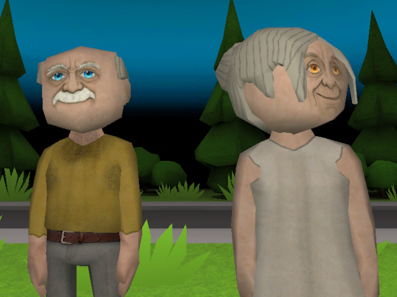 Spil Vejen hjem: Granny Escape online
