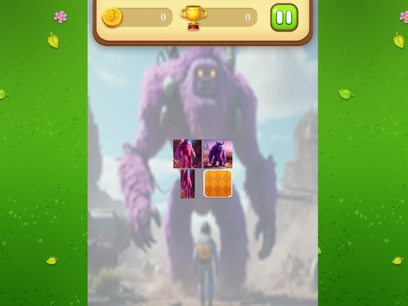 Spil Yeti Memory Match online