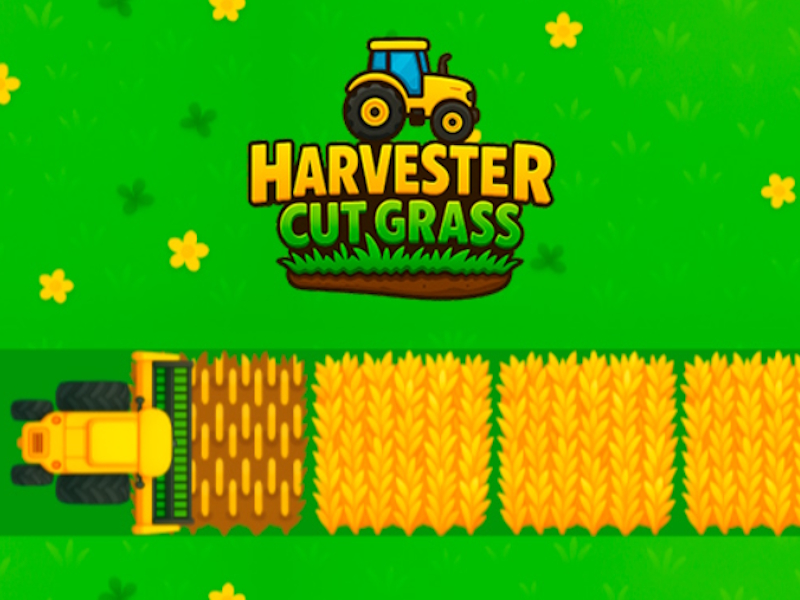 Spil Harvester skåret græs online