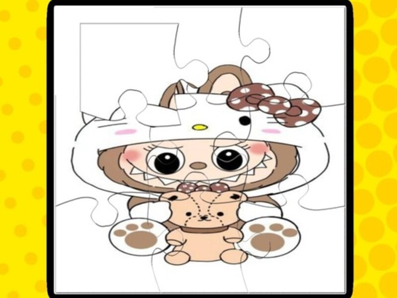 Spil Labubu Jigsaw Puzzles for Kids Game online