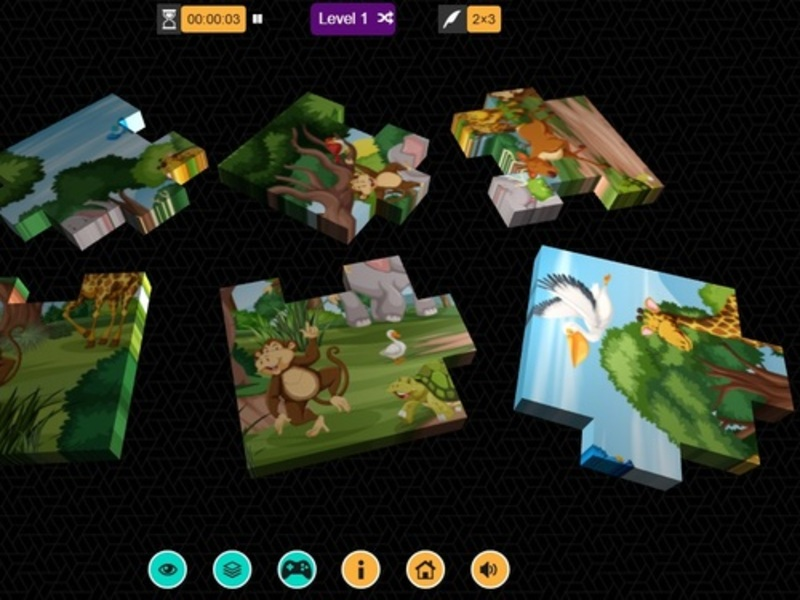 Spil 3D Jigsaw Puzzle online
