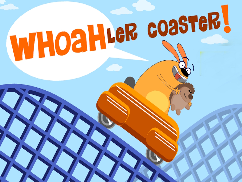 Spil Whoa lod coaster! online